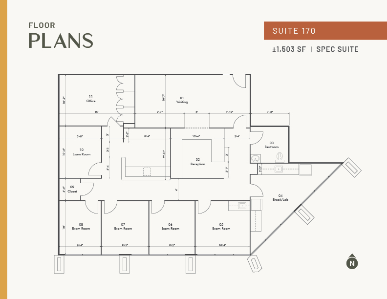 1343 N Alma School Rd, Chandler, AZ à louer Plan d’étage- Image 1 de 1