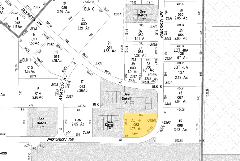 2496 Precision Dr, Minden, NV à vendre - Plan cadastral - Image 2 de 2