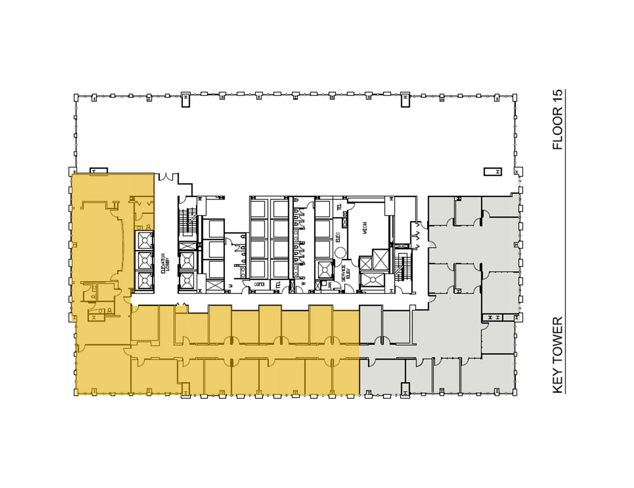 127 Public Sq, Cleveland, OH à louer Plan d’étage- Image 1 de 1