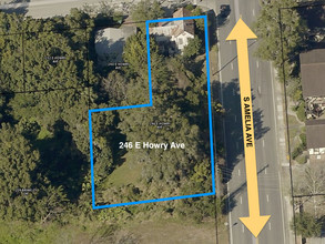 246 E Howry Ave, Deland, FL - aerial  map view