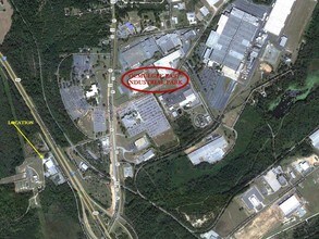 4345 Confederate Way, Macon-Bibb, GA - Aérien  Vue de la carte