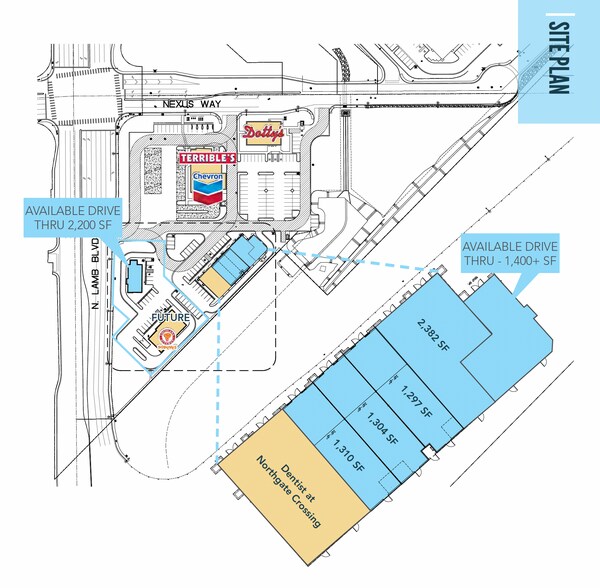 4349 Nexus Way, Las Vegas, NV à louer - Plan de site - Image 2 de 2