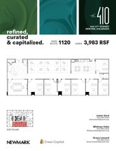 410 17th St, Denver, CO for lease Floor Plan- Image 1 of 1