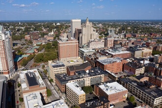 100 Mathewson St, Providence, RI - AERIAL  map view