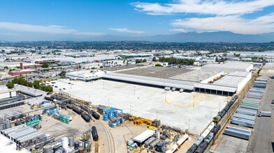 2420 Yates Ave, Commerce, CA - AÉRIEN Vue de la carte