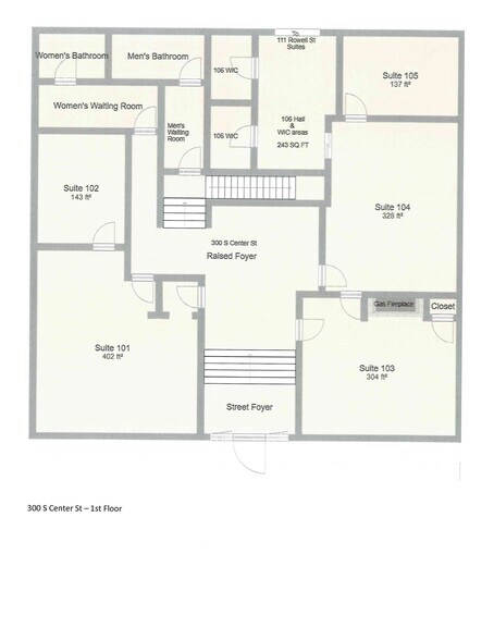 300 S Center St, Beaver Dam, WI à louer - Plan de site - Image 2 de 2