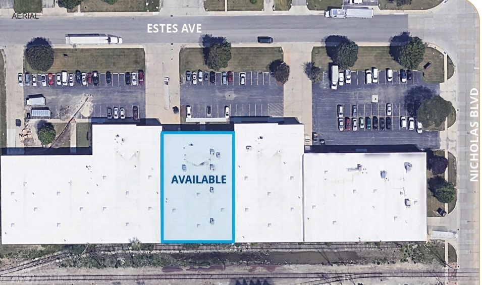 2075-2185 Estes Ave, Elk Grove Village, IL for lease Aerial- Image 1 of 2