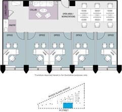 1730 Rhode Island Ave NW, Washington, DC for lease Floor Plan- Image 1 of 1