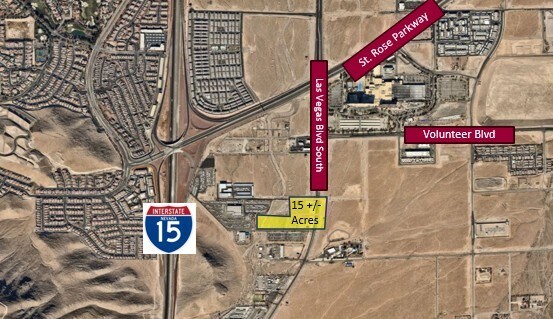 15 Acres Las Vegas & Welpman blvd, Henderson, NV à vendre - Photo du bâtiment - Image 2 de 5