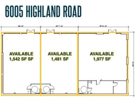 6005 Highland Rd, Waterford, MI for sale Floor Plan- Image 1 of 1