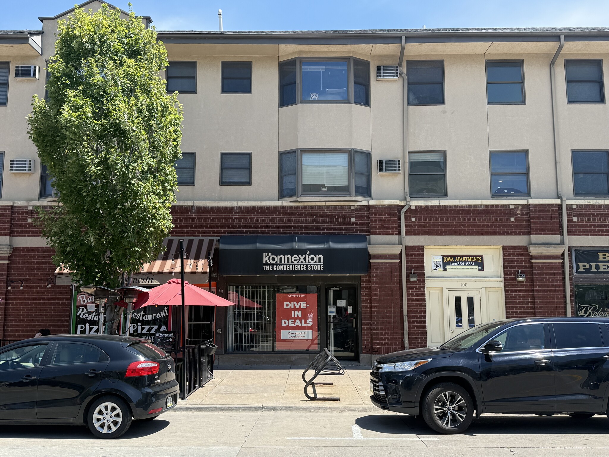 100-116 S Linn St, Iowa City, IA for lease Building Photo- Image 1 of 4