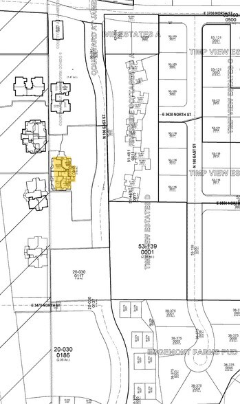 3575 N 100 E, Provo, UT à louer - Plan cadastral - Image 2 de 13