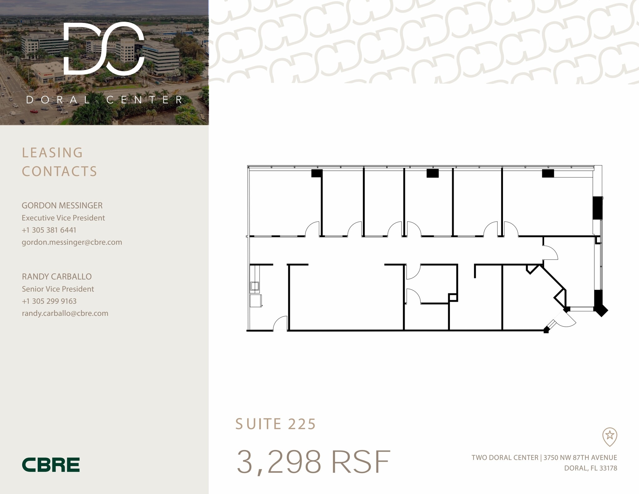 8750 NW 36th St, Doral, FL à louer Plan d’étage- Image 1 de 1