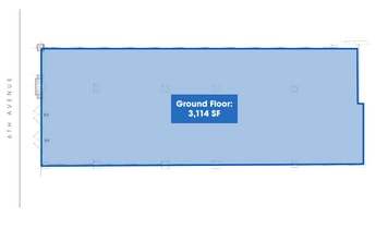 60 W 23rd St, New York, NY à louer Plan d’étage- Image 2 de 2
