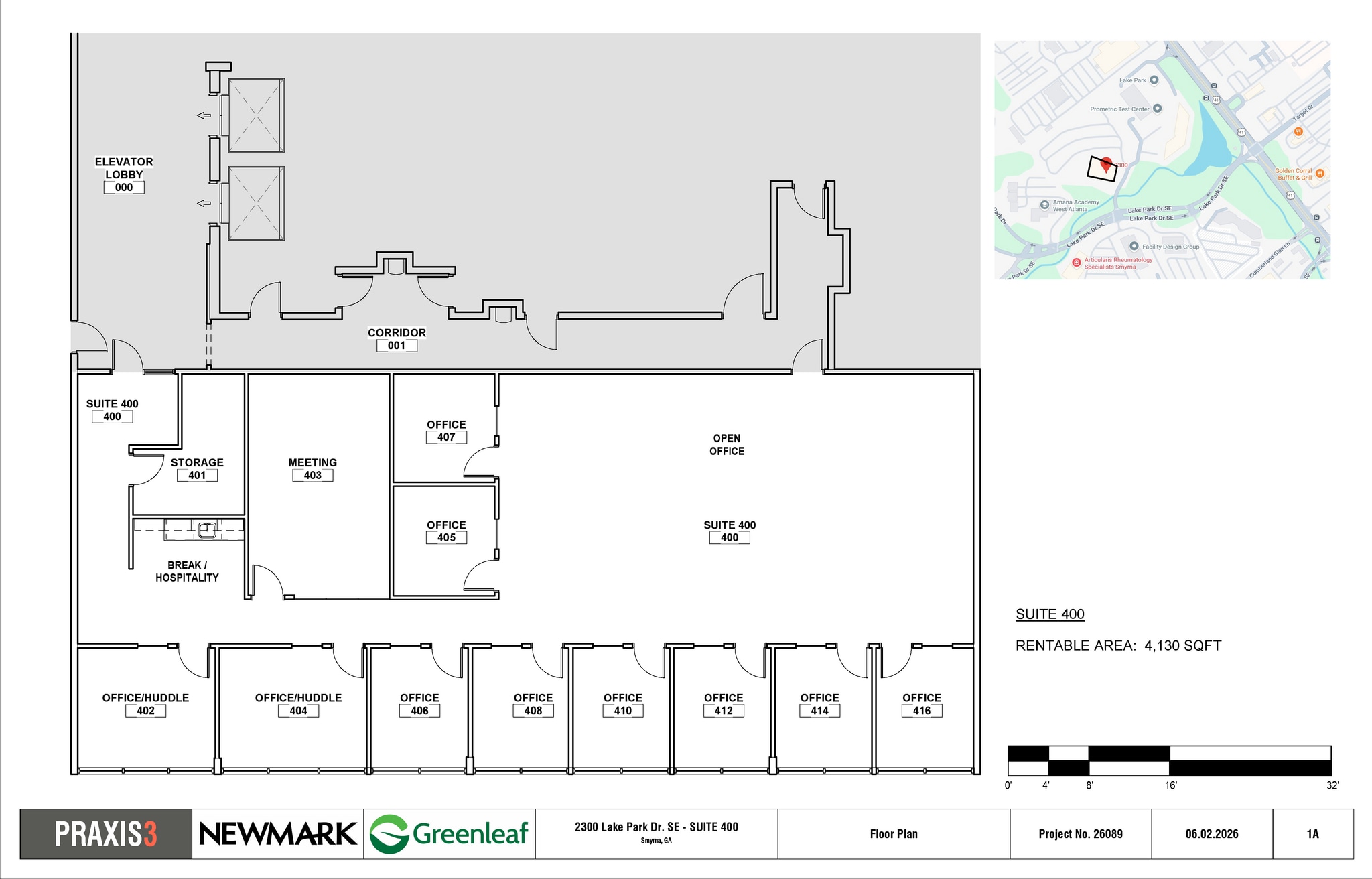 2300 Lake Park Dr SE, Smyrna, GA for lease Floor Plan- Image 1 of 1