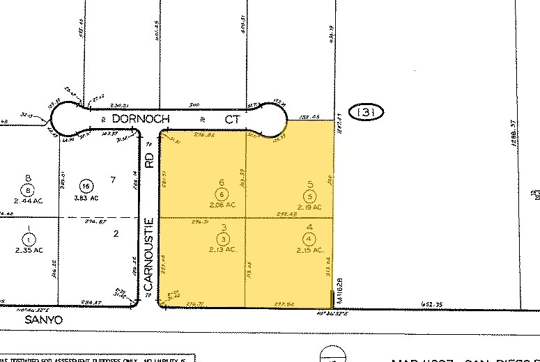 1840 Dornoch Ct, San Diego, CA à louer - Plan cadastral - Image 3 de 3