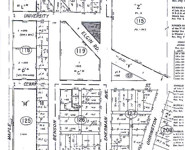 1830 Sherman Ave, Evanston, IL à louer - Plan cadastral - Image 2 de 7