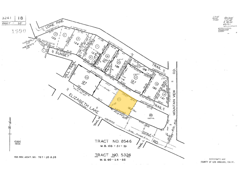 17523 Elizabeth Lake Rd, Lake Hughes, CA à vendre - Plan cadastral - Image 1 de 1