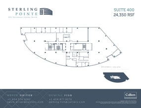 301 Perimeter Ctr N, Atlanta, GA à louer Plan d’étage- Image 1 de 1
