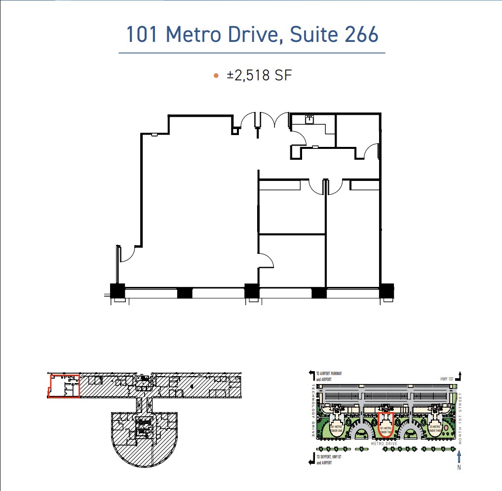25 Metro Dr, San Jose, CA for lease Floor Plan- Image 1 of 1