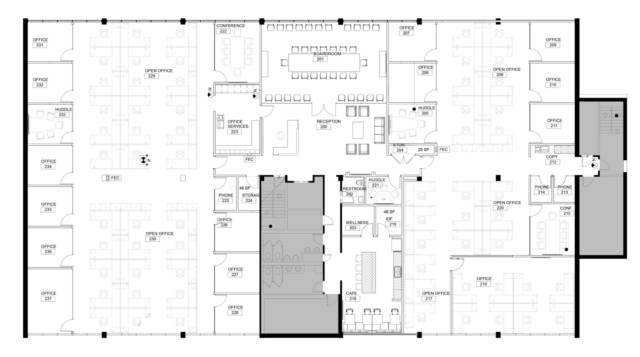 1311 N Westshore Blvd, Tampa, FL for lease Floor Plan- Image 1 of 1