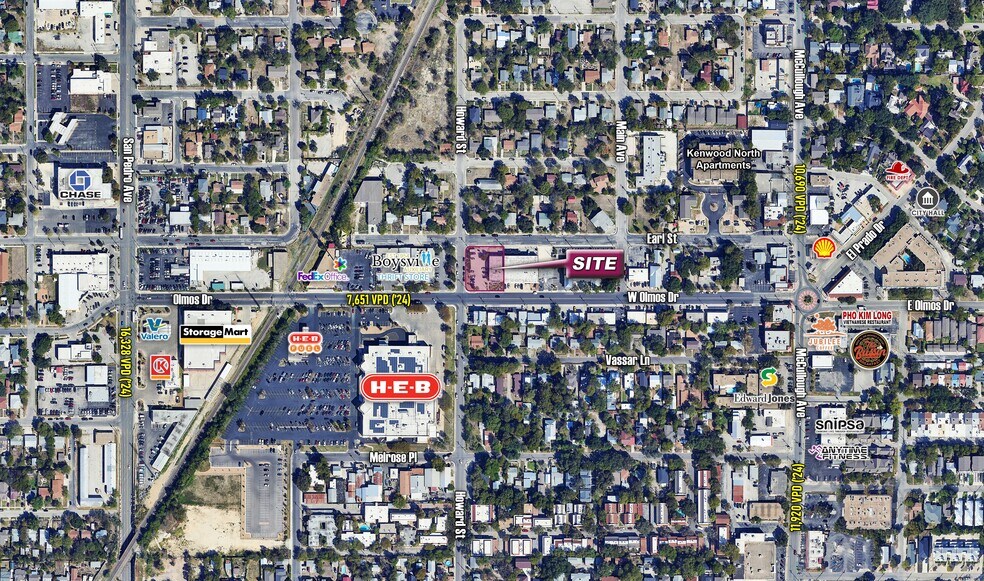 247 W Olmos Dr, San Antonio, TX à louer - Photo du bâtiment - Image 1 de 30