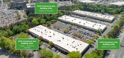 2435 Commerce Ave, Duluth, GA for lease Building Photo- Image 2 of 3