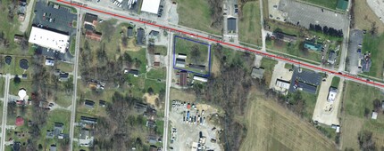 708 E State St, Georgetown, OH - aerial  map view