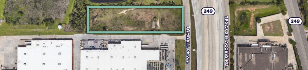 FM 2920 At Hwy 249, Tomball, TX for sale Aerial- Image 1 of 5