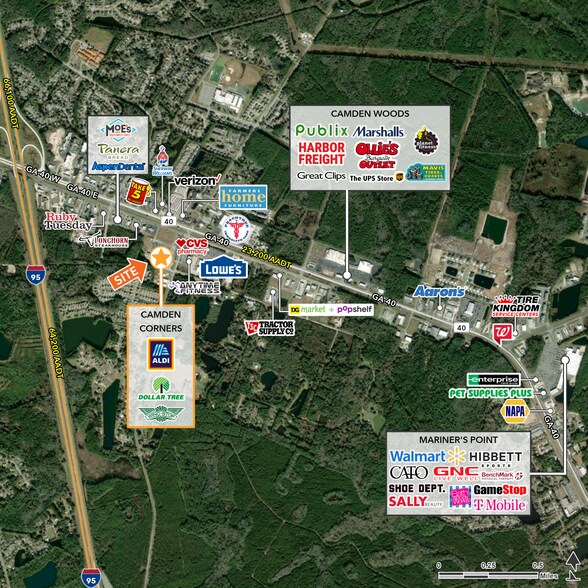 1390 Boone Avenue Ext E, Kingsland, GA à louer - Photo du bâtiment - Image 2 de 2