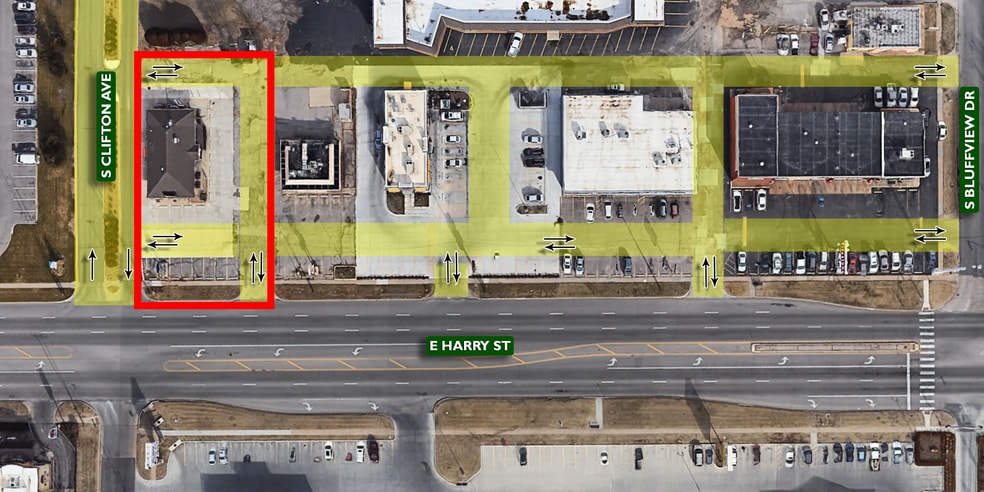 3802 E Harry St, Wichita, KS for lease - Building Photo - Image 2 of 3