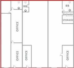 21831-21837 N 27th Ave, Phoenix, AZ à louer Plan d’étage- Image 1 de 2