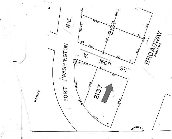 3821-3839 Broadway, New York, NY à louer - Plan cadastral - Image 2 de 2