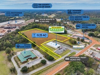 Plus de détails pour adj. to 530 Memorial Pkwy, Aliceville, AL - Terrain à vendre