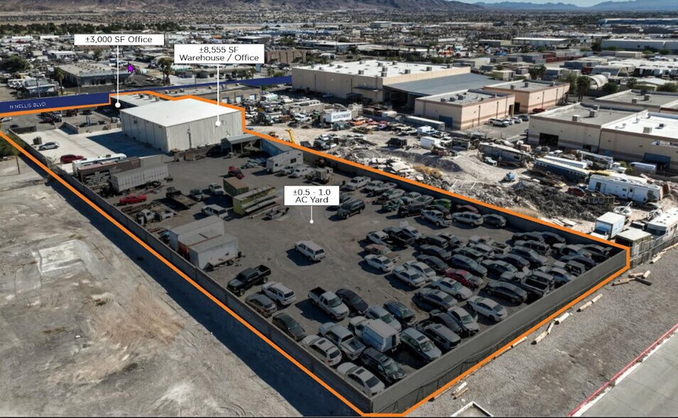 3071 N Nellis Blvd, Las Vegas, NV à vendre - Photo principale - Image 1 de 12