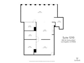 5901 W Century Blvd, Los Angeles, CA à louer Plan d’étage- Image 2 de 2