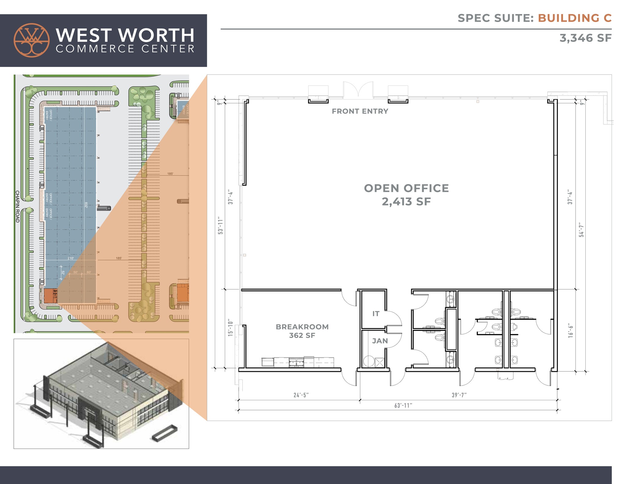 3601 Alemeda St, Fort Worth, TX à louer Plan de site- Image 1 de 2