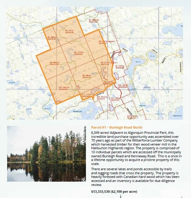 Burleigh Rd, Haliburton, ON for sale Primary Photo- Image 1 of 1