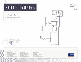 330 N brand Blvd, Glendale, CA for lease Floor Plan- Image 1 of 1