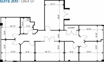 17-19 Four Seasons Pl, Toronto, ON for lease Floor Plan- Image 1 of 6