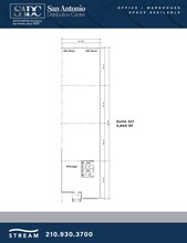 3453 IH-35 N, San Antonio, TX for lease Floor Plan- Image 1 of 1