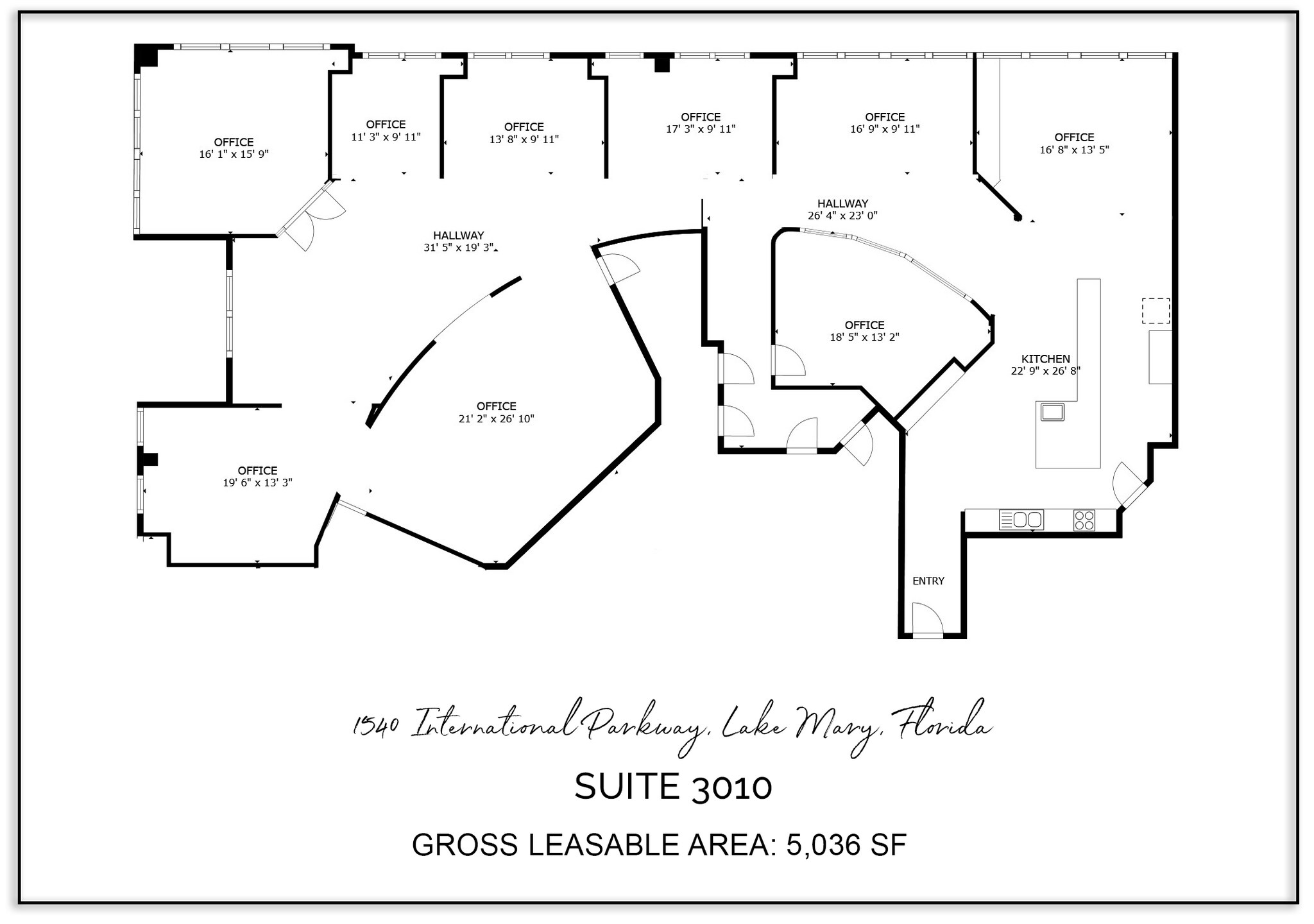 1540 International Pky, Lake Mary, FL for lease Floor Plan- Image 1 of 22