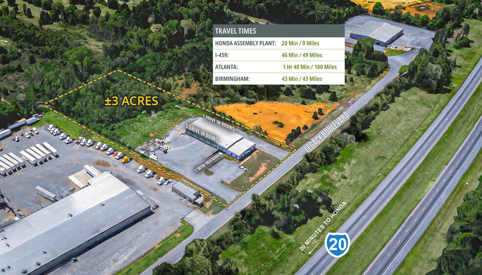 525 Legacy Blvd, Eastaboga, AL for lease - Building Photo - Image 2 of 4