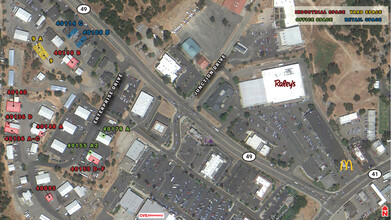 40108 Enterprise Dr, Oakhurst, CA - aerial  map view