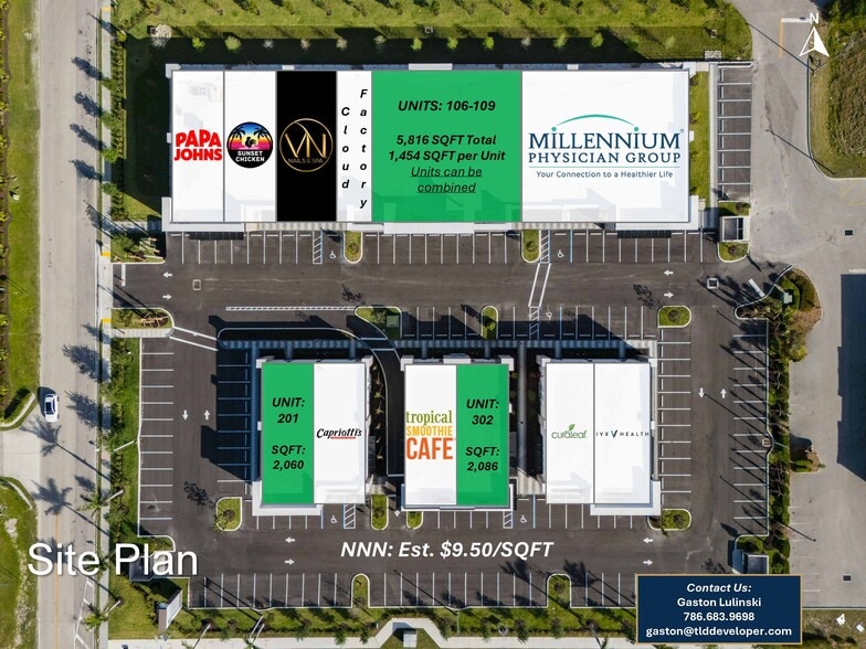 1019 SW Pine Island Rd, Cape Coral, FL for lease - Site Plan - Image 2 of 12