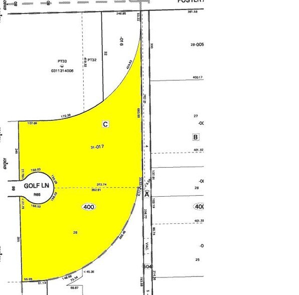 700 Golf Ln, Bensenville, IL à louer - Plan cadastral - Image 2 de 6
