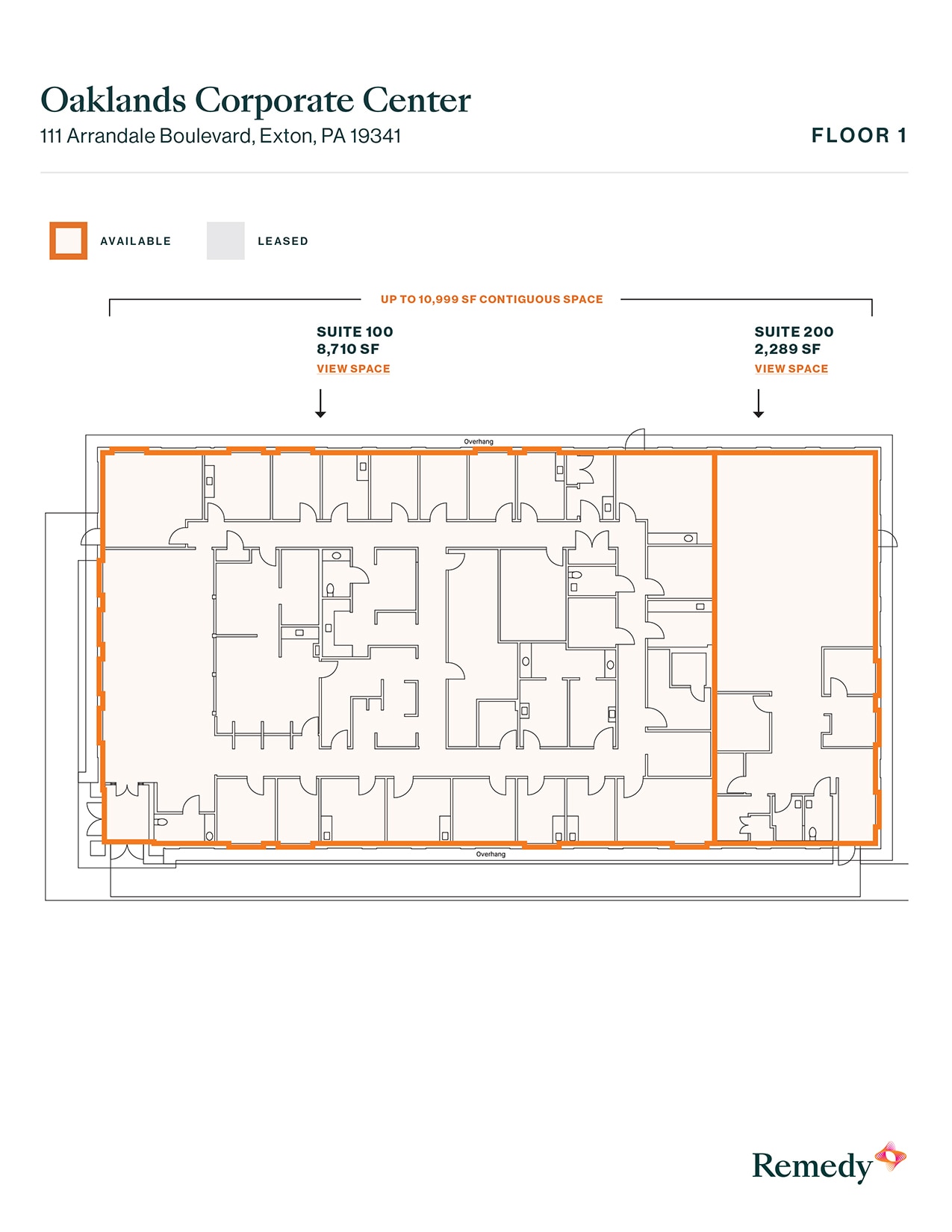 111 Arrandale Blvd, Exton, PA à louer Plan d’étage- Image 1 de 1