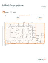 111 Arrandale Blvd, Exton, PA à louer Plan d’étage- Image 1 de 1