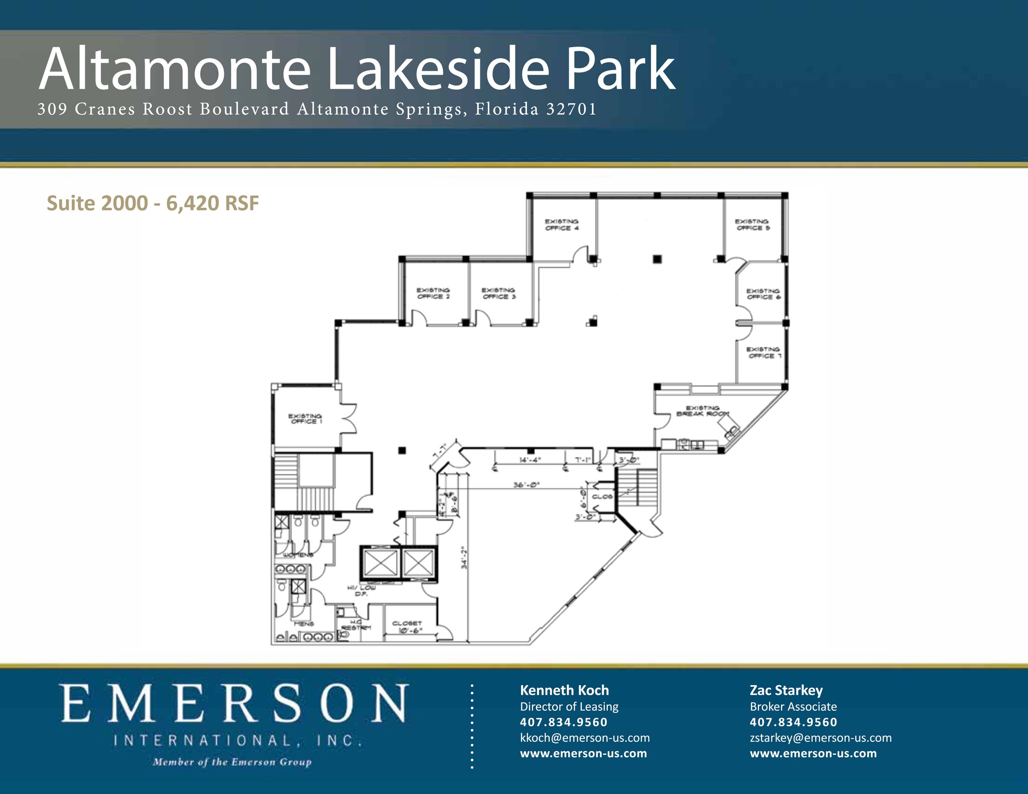 309 Cranes Roost Blvd, Altamonte Springs, FL à louer Plan de site- Image 1 de 1