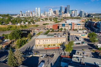 929 11 St SE, Calgary, AB - AERIAL  map view - Image1